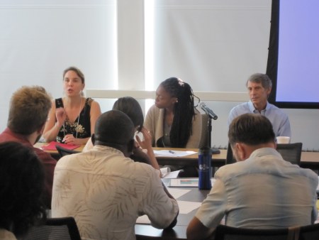 Charis Kubrin, Andrea Cann-Chandrasekher and John Hagan on the Economic Crisis/Crime Panel